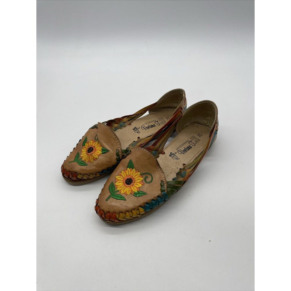 ARTESANIAS VENTURA J. Sunflower Woven Slip ‎ 25 US 8